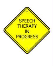 Speech Therapy in progress 